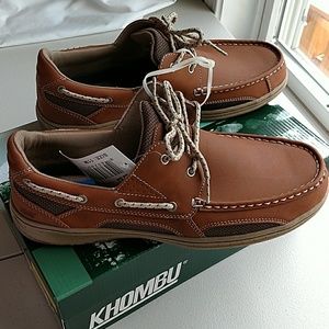 khombu men's boat shoes